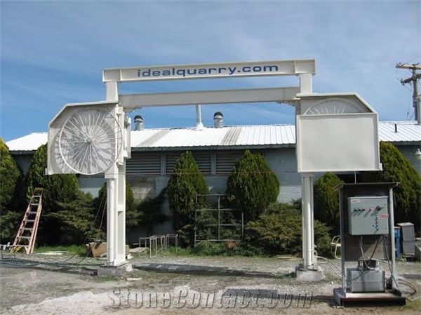 Single Wire Saw Machine Block Squarring Machine