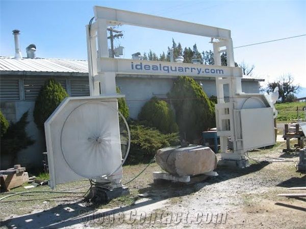 Single Wire Saw Machine Block Squarring Machine