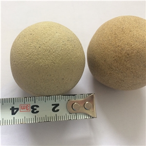 Beige Sandstone Round Ball Diameter 4 cm