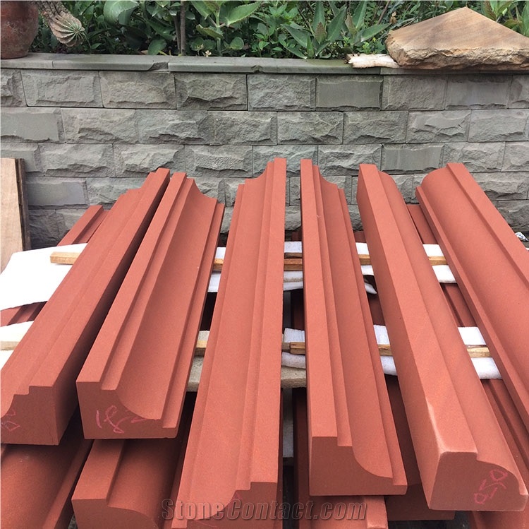 Chinese Red Sandstone Blocks
