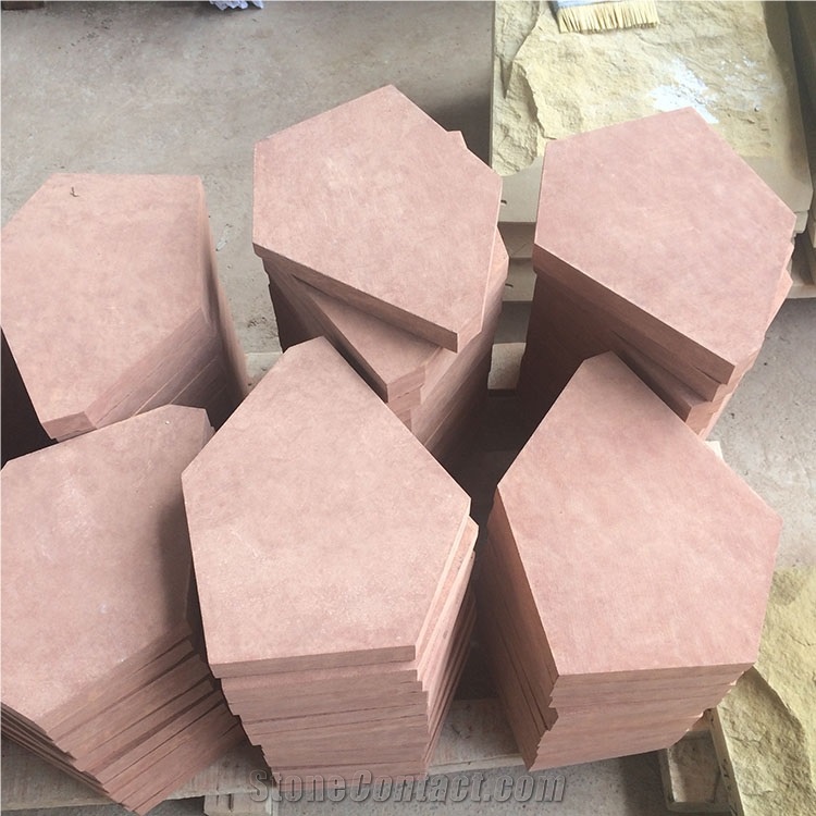 Chinese Red Sandstone Blocks