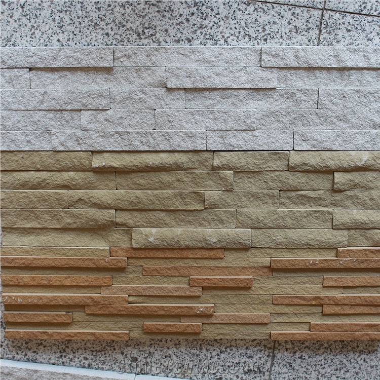 Factory Direct Shape 60*15*2 cm Decorative Sandstone Culture Stone