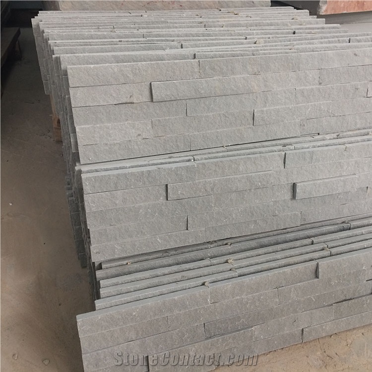 Grey Split Face Sandstone Cultured Stone for Wall Decor