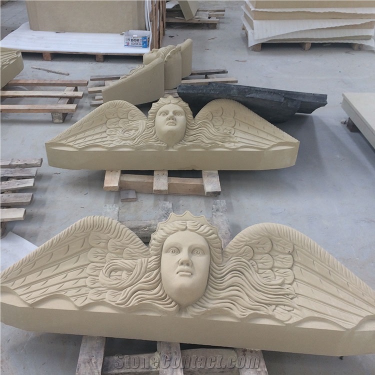 Sandstone Human Sculptures Wester Statues Handcraved Sculptures