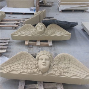 Sandstone Human Sculptures Wester Statues Handcraved Sculptures