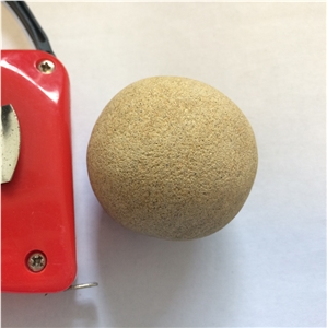Sandstone Round Ball Sandstone Hand Made Sculpture
