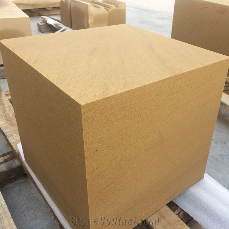 Sichuan Gold Sandstone Blocks