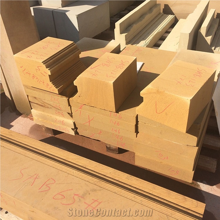 Sichuan Gold Sandstone Blocks