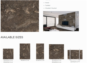 Deep Ocean Beige Wall and Floor Tiles