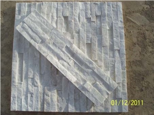 Natural White Quartzite Wall Cladding Cultured Stone Natural White Quartzite Wall Cladding Cultured Stone