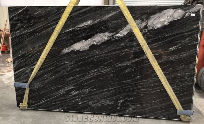 Night Dream Granite Slabs Spiffed up Dark