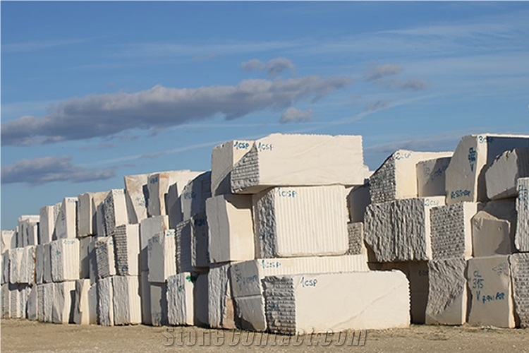 Portugal Limestone Blocks, in Our Stock