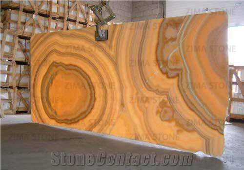 Honey Onyx, Iran Yellow Onyx Block