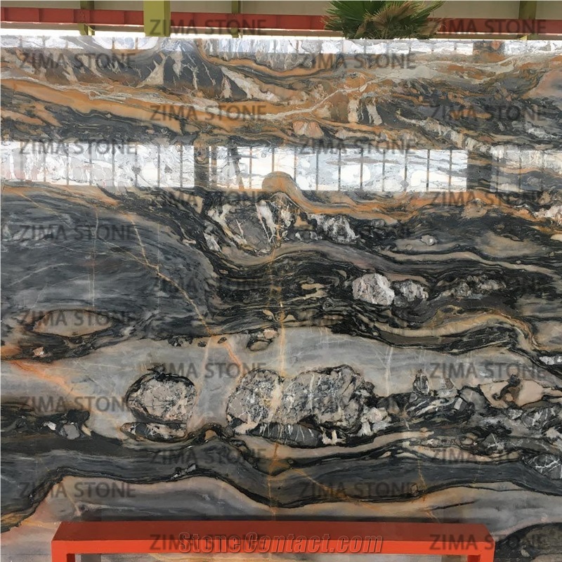 Iran Blue Marble Slabs & Tiles