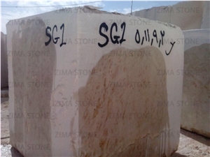 Mars, Iran Beige Marble Block