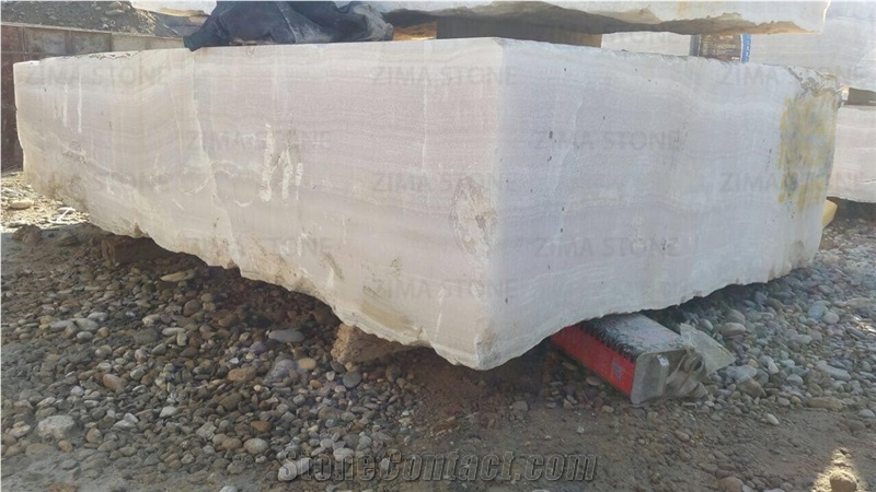 Rose White Onyx, Iran Pink Onyx Block
