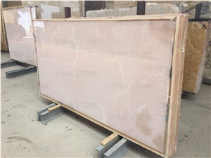 Rose White Onyx, Iran Pink Onyx Block