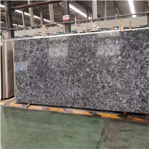 Black Quartz Stone Slabs & Tiles, Solid Surface Engineered Stone