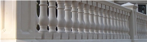 Limestone Balusters, Railing Capital-Stoneworks