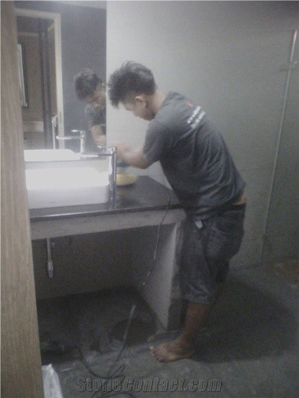 Polishing Granite, Marble Surfaces