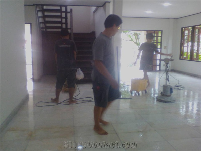 Polishing Granite, Marble Surfaces