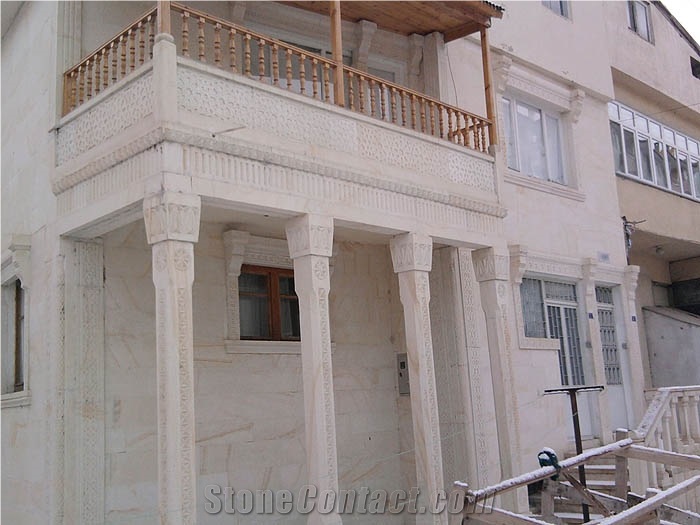 Bayburt Tuf Tasi - Bayburt Stone Building, Wall Cladding, Ornaments