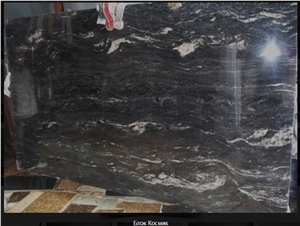 Black Cosmic Granite 3cm Polished Slabs