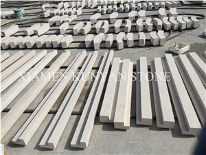 Vratza Beige Limestone Columns, Linellae
