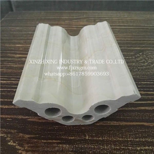 Uv Coating Artificial Marble Moldings