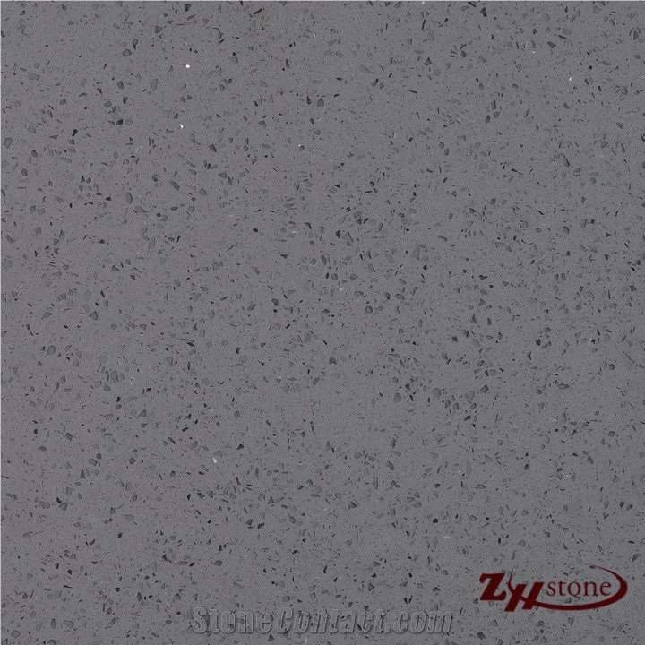 Good Quality Polished Spark Blue Zh170213-2quartz Stone Tiles/ Quartz Stone Slabs/ Engineered Stone/ Quartz Stone Floorting/ Engineered Stone Walling.
