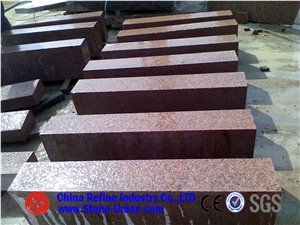G386 Granite, Peninsula Red, Shidao Red, Island Red, Zhuangcheng Red,Red Granite Cube Stone & Pavers