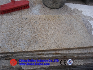 G682 Granite, Golden Garnet Granite, Golden Sand Beige, Padang Giallo, Yellow Rust Granite, Sunset Gold Granite, Shijing Rust, Yellow Chinese Granite
