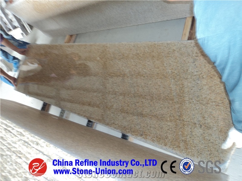 G682 Granite, Golden Garnet Granite, Golden Sand Beige, Padang Giallo, Yellow Rust Granite, Sunset Gold Granite, Shijing Rust, Yellow Chinese Granite