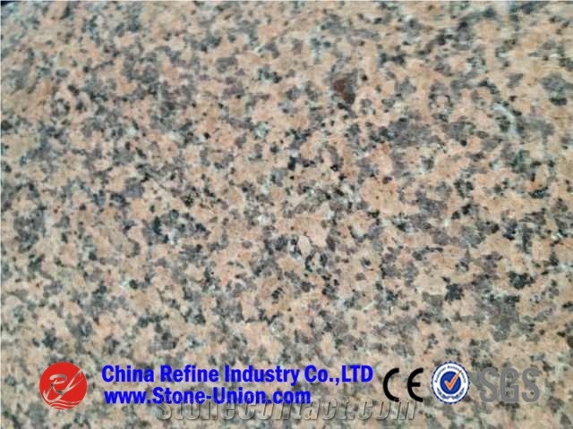 Guilin Red Granite,G4572,G4573,G572 Granite,Guilin Light Red,Guilin Pink Granite,Guilin Qian Hong,Guilin Qianhong,Pale Red Of Guilin,Red Granite for Countertops, Interior, Exterior