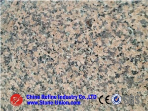 Guilin Red Granite,G4572,G4573,G572 Granite,Guilin Light Red,Guilin Pink Granite,Guilin Qian Hong,Guilin Qianhong,Pale Red Of Guilin,Red Granite for Countertops, Interior, Exterior