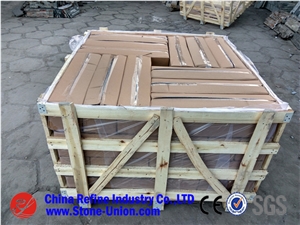 Light Grey Granite Culture Stone Veneer, Flat Stacked Panels, Chinese Black Culture Stone Tiles for Wall Paving