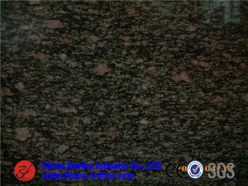 Peacock Green Granite,G5129,Erlangshan Congque Lue,Erlangshan Kongque Lue,Erlangshan Peacock Green,Green Peacock Granite,Green Granite