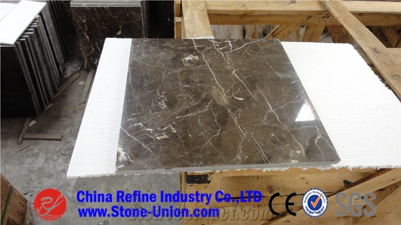 Saint Laurent Brown, Coffee Brown Marble, Brown Tiny, China Portoro Marble, Brown Marble Tiles & Slabs Used in Construction Stone and Ornamental Stone