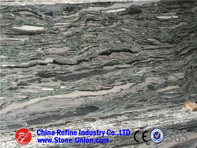Sea Wave Green Granite,China Sea Wave Granite,Yunnan Green Granite,Wave Green Granite,Sewweed Green Granite,Verde Nuvolato Granite,Wave Multicolor Green Granite,Green Sea Wave Granite