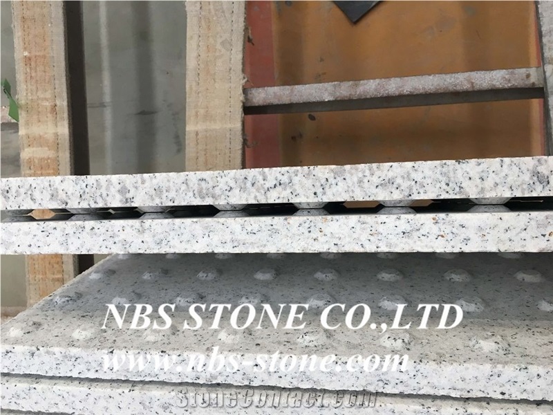 Blind Stone,Tactile Slabs, Light Grey, China Granite Blind Paving Stone, Road Pavers, Walkway, Exterior Pattern Flooring, Natural Building Stone Outdoor Use