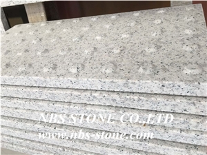 Blind Stone,Tactile Slabs, Light Grey, China Granite Blind Paving Stone, Road Pavers, Walkway, Exterior Pattern Flooring, Natural Building Stone Outdoor Use