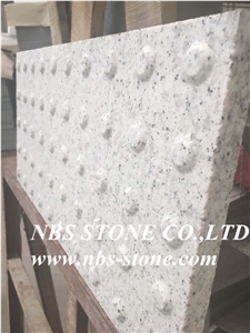 Blind Stone,Tactile Slabs, Light Grey, China Granite Blind Paving Stone, Road Pavers, Walkway, Exterior Pattern Flooring, Natural Building Stone Outdoor Use