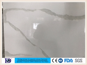 Calacatta White Quartz in China,Polished Calacatta White Engineered Quartz for Kitchen,2cm Solide Surface Calacatta White Quartz Slabs for Countertop,3cm Calacatta White Quartz Slabs in Usa7404