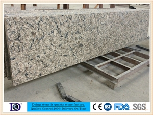 Marble Vein Quartz Slab,A Quality Multicolor Quartz Countertop in Canada,2cm Engineered Stone Kitchen Top Factory