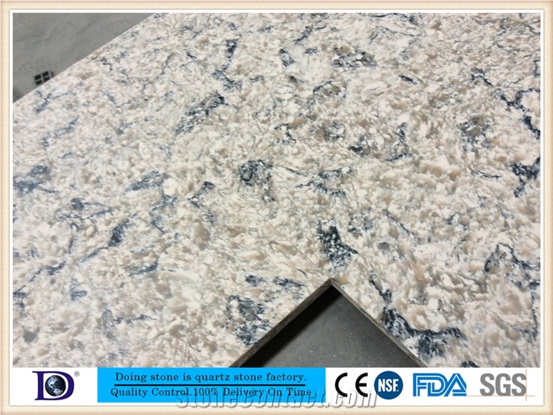 Multicolor Quartz Kitchen Countertop Factory,2cm Custom Engineered Stone ,2cm Countertop Quartz Stone for ,Polished Quartz Stone Slabs for Kitchen001