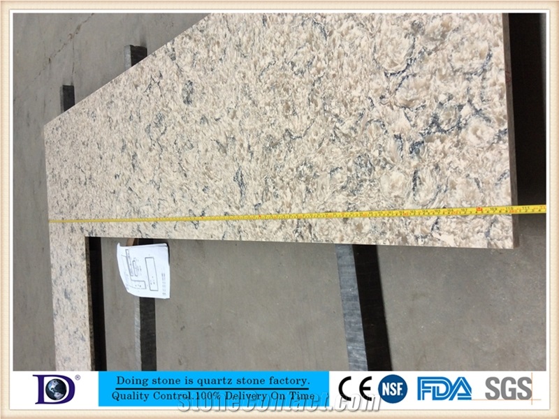 Multicolor Quartz Kitchen Countertop Factory,2cm Custom Engineered Stone ,2cm Countertop Quartz Stone for ,Polished Quartz Stone Slabs for Kitchen001