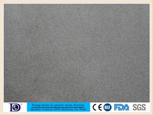Pure Grey Quartz Slab,Polished Solid Surface Suartz Stone,2cm Engineered Quartz Slab in Usa,3cm Beige Quartz Stone 7119