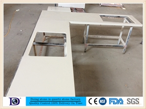 Pure White Quartz Kitchen Countertop Factory,2cm White Backsplash Quartz,A Quality White Quartz Slabs for Kitchen Island Top,2cm Polished Solid Surface Quartz Stone Kitchen Bartop