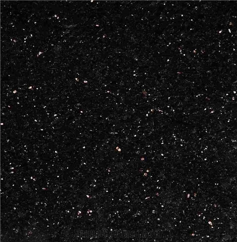 Big Galaxy, Medium Galaxy, Black Galaxy-C, Granite Wall Covering, Granite Floor Covering, Granite Flooring, Granite Floor Tiles, Granite Skirting, Granite Slabs & Tiles, India Black Granite