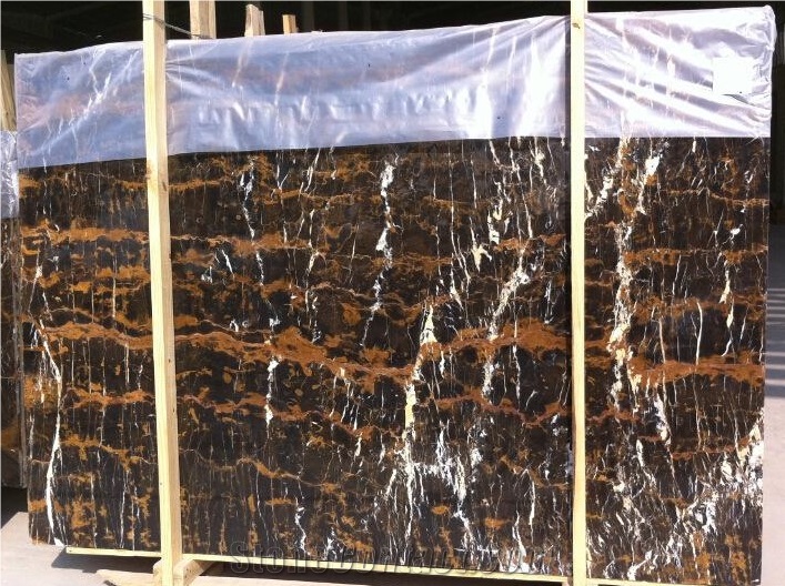 Black&Gold, Marble Tiles & Slabs, Marble Skirting, Marble Wall and Floor Covering Tiles, Pakistan Black Marble